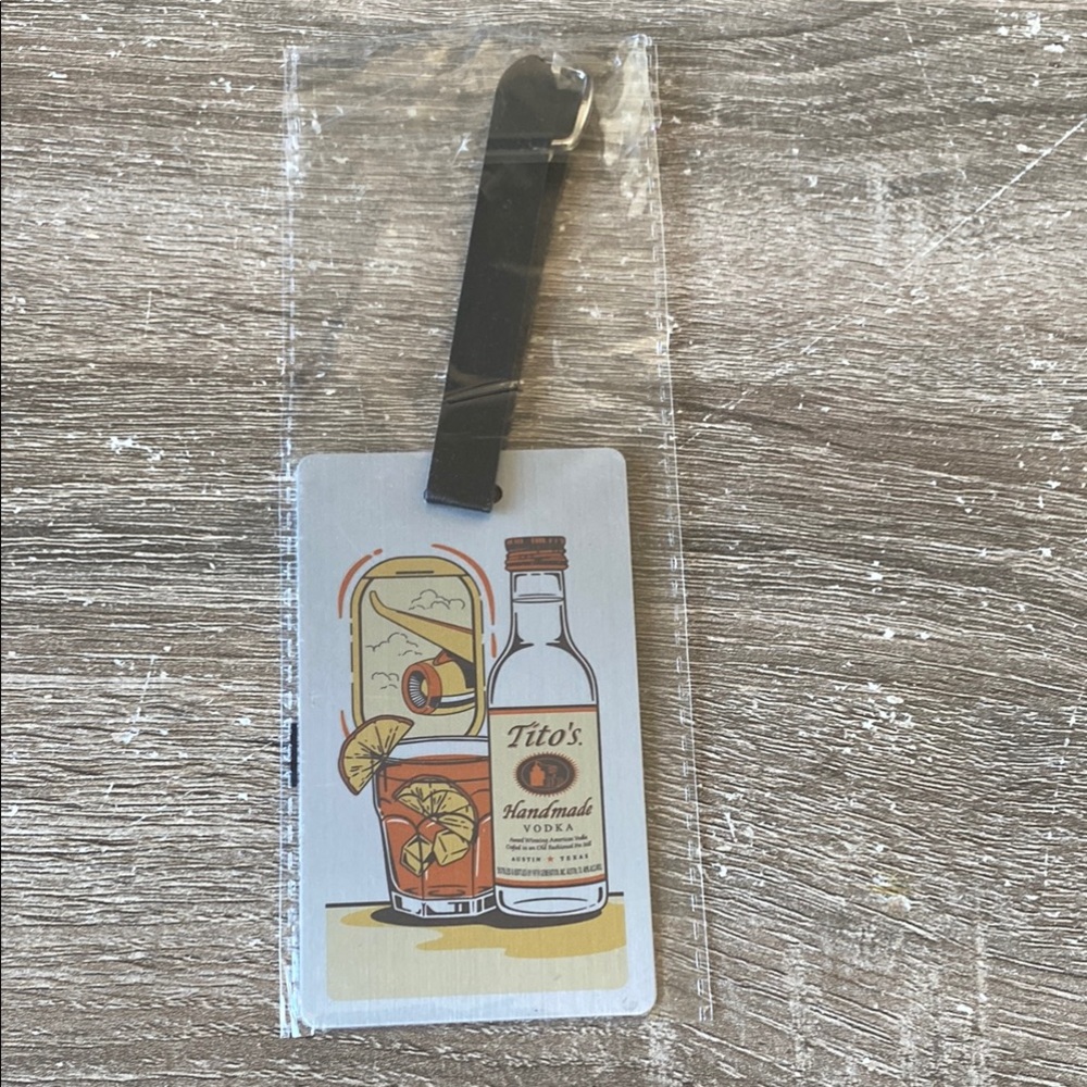Tito's Handmade Vodka Luggage Tag